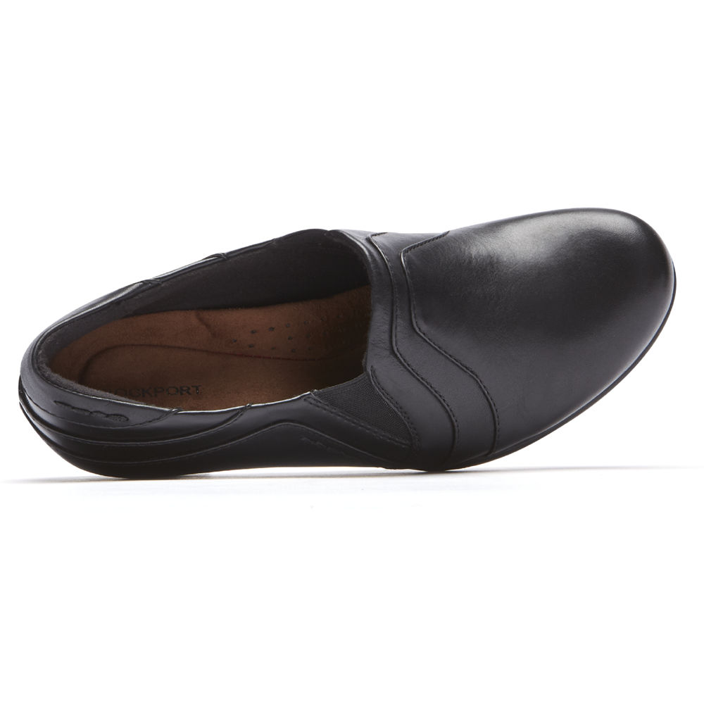 Slip-Ons Rockport Mujer Mexico - Brynn Negros - WPRDT7586